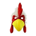 thumbnail image 6 of Nicky Bigs Novelties Fuzzy Chicken Hat Mask Costume Accessory, One Size, 6 of 8