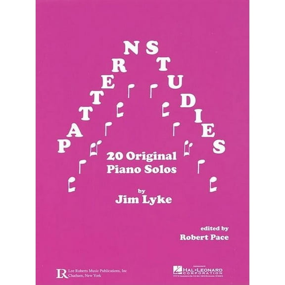 Pattern Studies : 20 Original Piano Solos (Paperback)