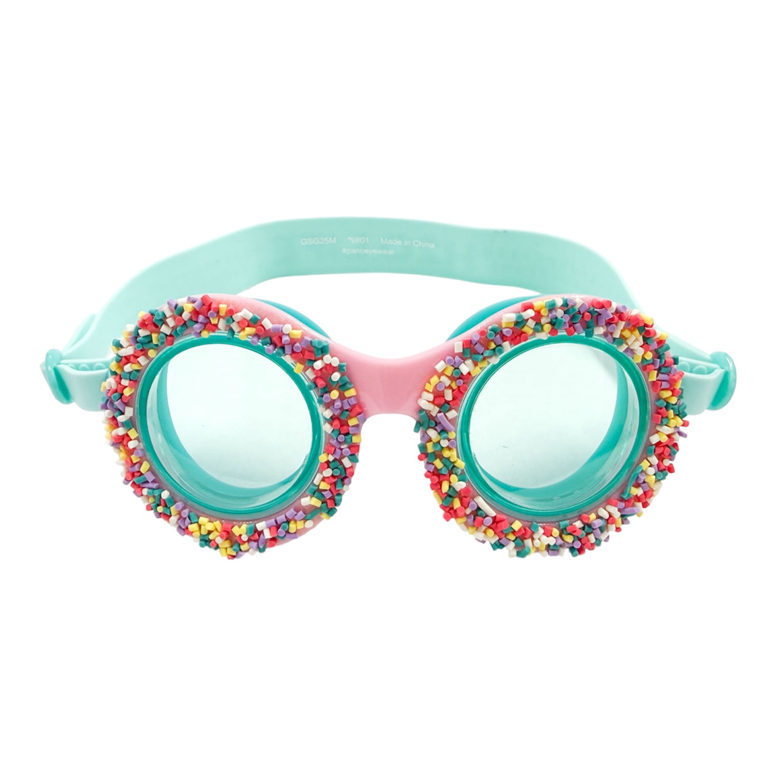 Mint Sprinkles Swim Googles