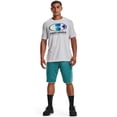 thumbnail image 4 of Pantalones cortos Under Armour Rival Terry Cerulean Small para hombre, 4 of 4