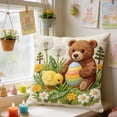 thumbnail image 6 of SLYNSHome Spring Throw Pillow Covers Vintage Animal Flowers Pillow Cases Cottagecore Pillow Cover for Couch Sofa Decor, 6 of 7