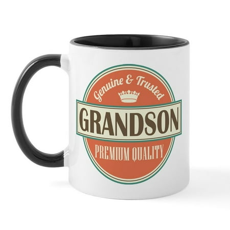

CafePress - Grandson Mug - 11 oz Ceramic Mug - Novelty Coffee Tea Cup