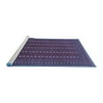 thumbnail image 2 of Ahgly Company Machine Washable Indoor Rectangle Oriental Blue Industrial Area Rugs, 5' x 8', 2 of 4