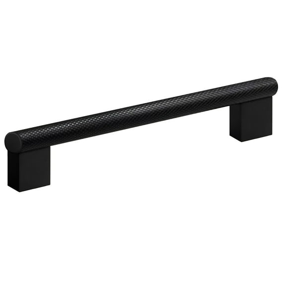 Design House Porter 3.75-Inch Center-to-Center Pulls in Matte Black, 5-Pack
