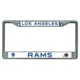 thumbnail image 1 of Los Angeles Rams Chrome License Plate Frame, 1 of 1
