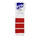 thumbnail image 3 of Calcetines TCK Retro con tubo de 3 rayas, color rojo, talla mediana, 3 of 5