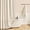A - Cream, variant on Extra Long Shower Curtain - 72x96 Inch Long Boho Farmhouse Chic Linen Fabric Heavy Duty Shower Curtain Set with Plastic Hooks, Tall Aesthetic Cute Tassel Shower Curtains for Bathroom, Cream/Beige