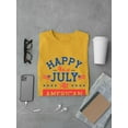 thumbnail image 3 of Happy 4Th Of July American Dad T-Shirt Men -Image by Shutterstock, Male Medium, 3 of 4