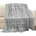 thumbnail image 1 of LHSHID Religious Gifts for Women Catholic Bible Verse Blanket Flannel Soft and Comfortable Anti static Bed Sofa Blanket 40x50in, 1 of 6