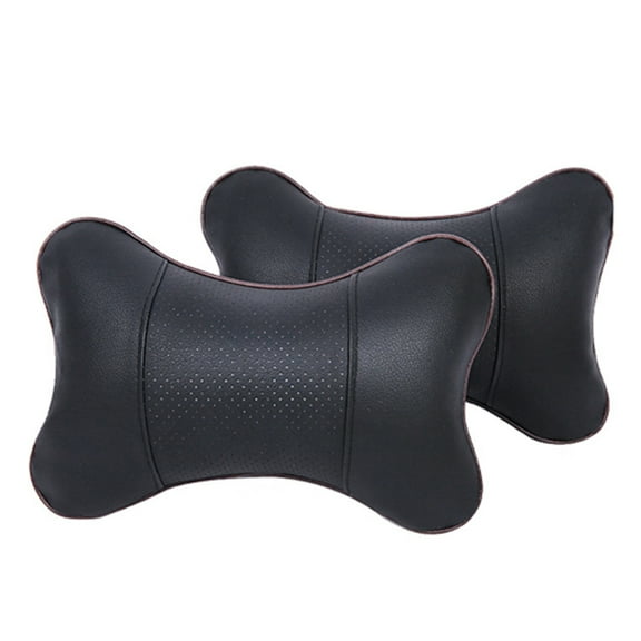 AUQ 2Pcs Travel Pillow,Ergonomically Designed Ergonomically DesignedTravel Pillow,Enhanced Breathability Auto Seat Head Neck Rest, Smooth and Durable Zipper Car Pillow