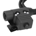 thumbnail image 1 of U94 Cable Adapter, Push-To-Talk PTT Adapter Plug  for  Vertex VX-6R/VX-7R  Talkie, 1 of 8