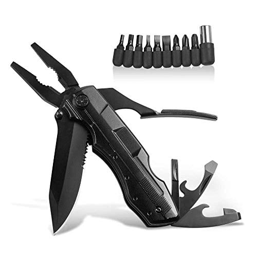 EDC Camping Hiking Outdoor Survival Pocket  Collapsible Fire Multi Tool Hot 
