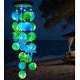 thumbnail image 1 of Lámpara exterior Solar Wind Chimes Cerflyer Capiz Shell, 1 of 7
