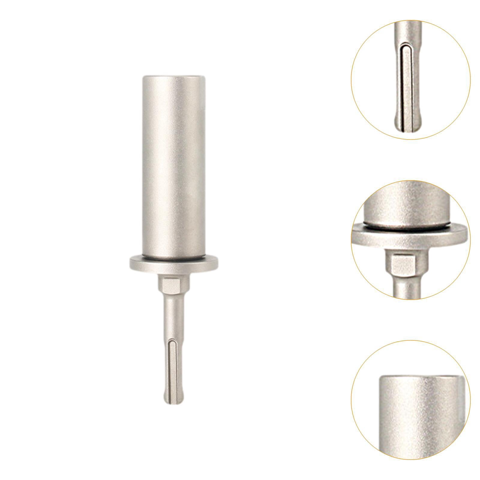 figatia Ground Rod Driver Steel 29 mm Heavy Duty Professional Wear Resistant Rotary Hammer Drill Tool Steel Driver