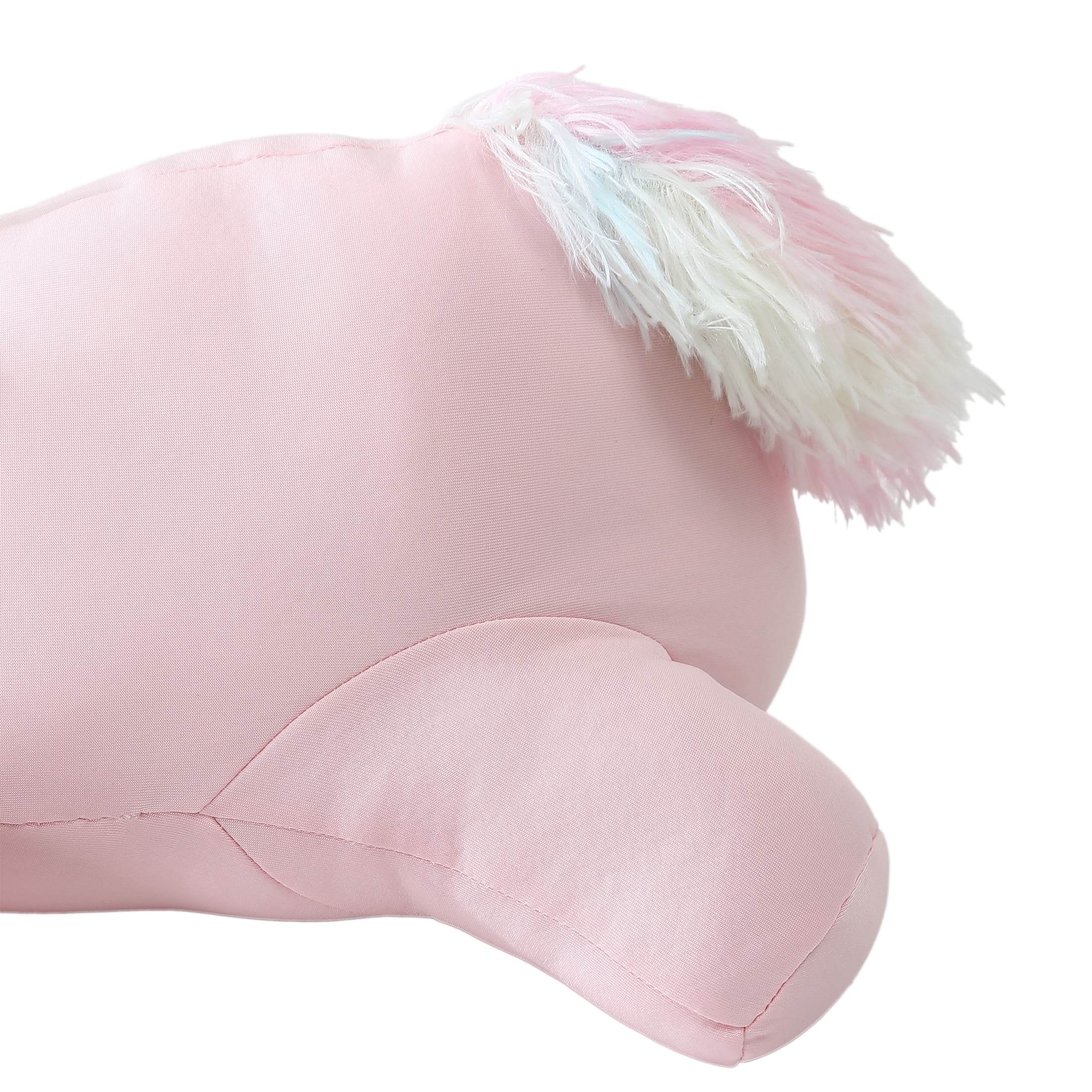 Your Zone Kids Pink Unicorn Cooling Plush Pillow, 20 in x 7 in