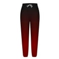 thumbnail image 5 of REALiKUN Women's Ombre Joggers, Yoga Workout Lounge Pants with Pockets, Athletic & Casual Running Pants, 5 of 6