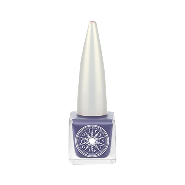 Sifdseng Water Based Nail Polish Micro Glue Quick Drying Non Baking Durable Non Peelable Student Sequins Fine Flash Manicure Set 7.5Ml Best Friend Christmas Gifts
