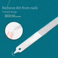 thumbnail image 5 of Nail File Buffer, Pointed Long Style (A-07), 21Cm - Stainless Steel Double-Sided Nail File & Polishing Strip, Household Manicure Tool, Nail File Easter Mother'S Day Stainless Steel Nail, 5 of 8