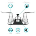 thumbnail image 5 of Dura Faucet DF-PL720LH-CP For Lavatory One Piece 4" Deck Mount W/Shower Diverter, 5 of 5