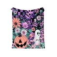 thumbnail image 3 of Zeyigg Halloween Throw Blanket Soft Cozy for Couch Bed Spooky Decorative Plaid Gift Party Home Decor D, 3 of 4
