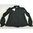 thumbnail image 5 of new WALTER BAKER women Mimi Top blouse shirt W53227 black Delancey Dot sz M $158, 5 of 12