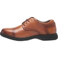 thumbnail image 3 of Nunn Bush Mens Pro Cap Toe Oxford with Kore Slip Resistant Comfort Technology, Cognac 10 m, 3 of 8