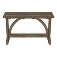 thumbnail image 5 of Furniture of America Delmin Rectangle Console Table, Oak, 5 of 12