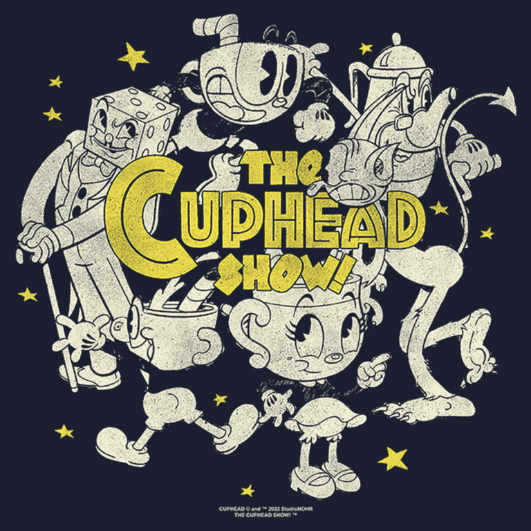 Women's The Cuphead Show! Ms. Chalice Sketches T-Shirt