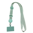 thumbnail image 4 of Universal Phone Lanyards Crossbody Patch Traveling Hiking Portable Detachable Neck Hanging Rope Strap Outdoor Smartphone Light Blue, 4 of 6