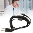 thumbnail image 1 of Cable adaptador de auriculares ANGGREK Mini XLR a GA con enchufes duales 5 pines Plug and Play para conectores PJ068, 1 of 8