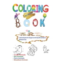 Coloring Book : funny animals (Paperback)