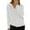 White, variant on Wang6 Women Full Zip up Sweater Jacket Plus Size Fall Winter Cardigans Sweaters Long Sleeve Open Front Coat Trendy V Neck Loose Fit Outwear Tops White XL