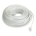 thumbnail image 1 of Unique Bargains Flexible RJ11 6P2C Telephone Extenstion Cable White 20M Long, 1 of 1