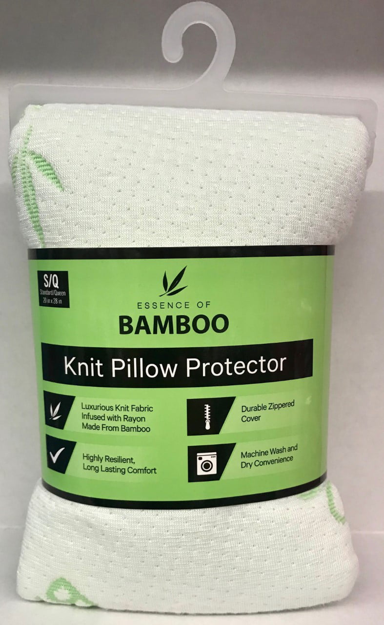 Essence Of Bamboo Knit Pillow Protector 