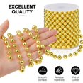 thumbnail image 3 of Guirnalda ZJJZGYXINTAI, perlas doradas de 10 mm, cadena de 10 m, 3 of 7