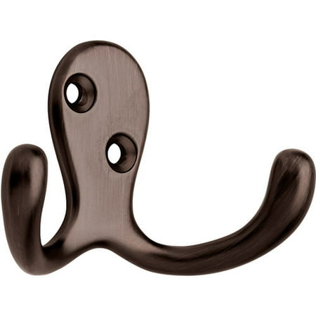 Brainerd Double Probe Robe Hook, Venetian Bronze