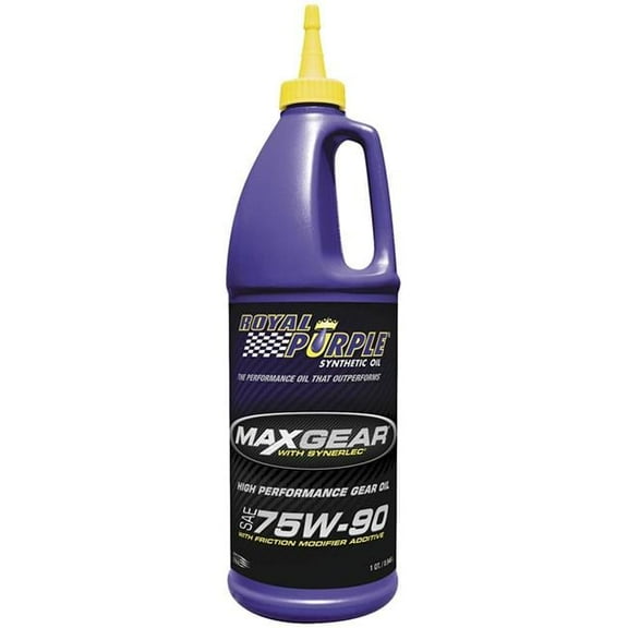 1 qt 75W90 Max-Gear Synthetic Gear Lube Oil - Case of 6
