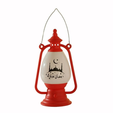 

Younar Ramadan Decorations Light Eid Mubarak Lamp with Islam Church Battery Operated Decorative Lights for Indoor Outdoor Home Eid Party Decoration