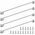 thumbnail image 1 of 4-Pack Heavy-Duty Rustproof Wind Hooks for Windows and Doors, 16 Inch Stainless Steel Cabin Hooks, 1 of 5