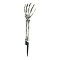 thumbnail image 2 of Dserhfy Halloween Skeleton Stake Decorations Creepy Skull Hand Arm with Stakes Realistic Skeleton Bone Model for Outdoor Yard Garden Lawn Decor, 2 of 8