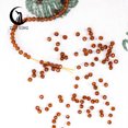 thumbnail image 4 of Cuentas de amatista morada de alta calidad de 2 mm y 3 mm, espaciador de cristal facetado redondo hidrofílico, pulsera de cuentas de vidrio, fabricación de joyas DIY, 5 hebras, 4 of 5
