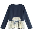 thumbnail image 2 of Girls Blue Lace Pearly Buttons Top 8, 2 of 2