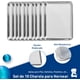 thumbnail image 2 of Set de 10 Charolas Bluelander para Hornear, 3 × 60 × 40 cm, Charola de Aluminio, Bandeja Antiadherente, 2 of 5