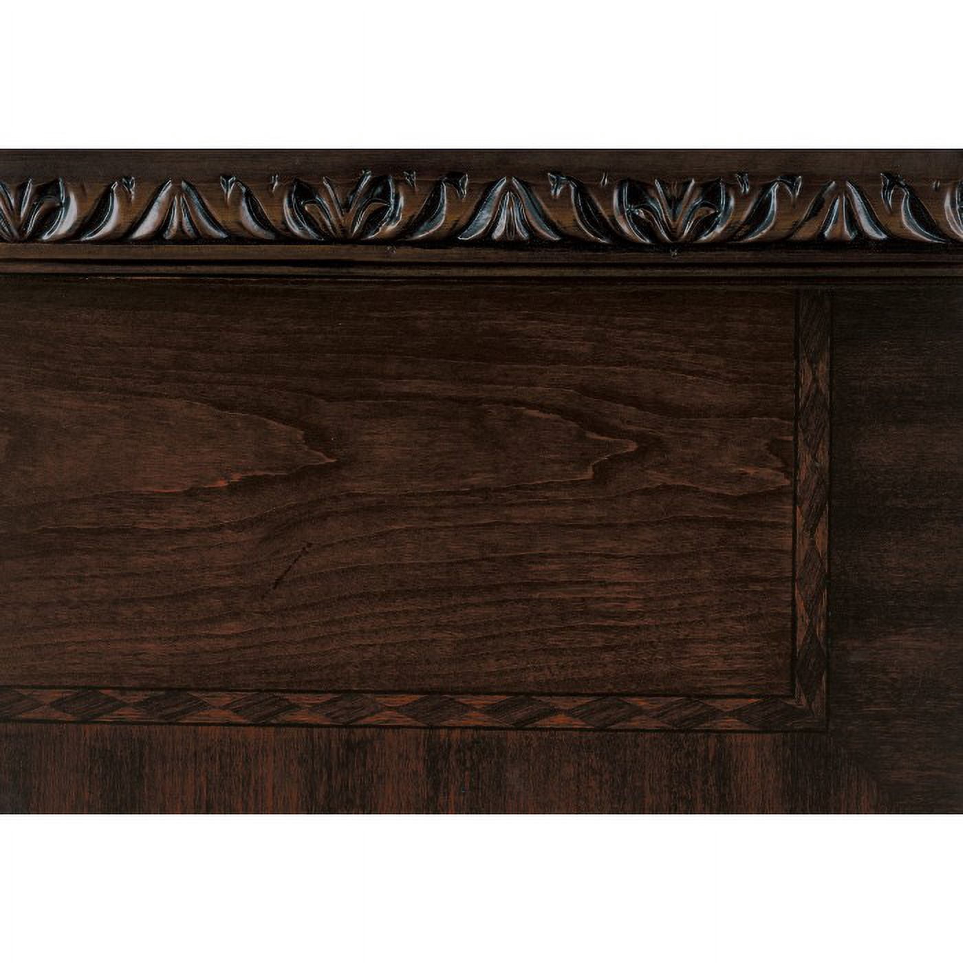 Old-World European style Elegant Catalonia Collection Chest - Cherry Red.