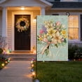 thumbnail image 4 of A Easter Garden Flag A Polyester 17 72X11 81 Inches Multicolor Floral Bunny Egg Outdoor Holiday Decoration, 4 of 7
