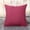 Hot Pink, variant on Linen Throw Pillow with Insert, 18x18in (Beige) - Decorative for Sofa, Bed, Outdoor Furniture