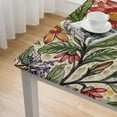 thumbnail image 5 of BANET Designer Tablecloth for Square Tables, Wrinkle Free Floral Pattern Tablecloths,Decorative Table Cover Cloth for Kitchen Dining Room white, 5 of 8