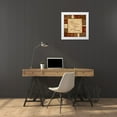 thumbnail image 3 of Grey, Jace 15x15 White Modern Wood Framed Museum Art Print Titled - Keys, 3 of 4