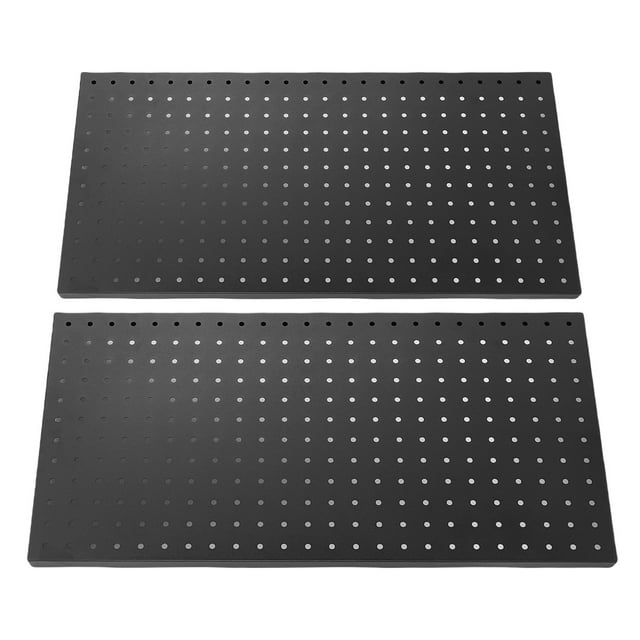 Pegboard Wall Organizer, Versatile Metal Pegboard Panels Steel for Garage Workbench Shop