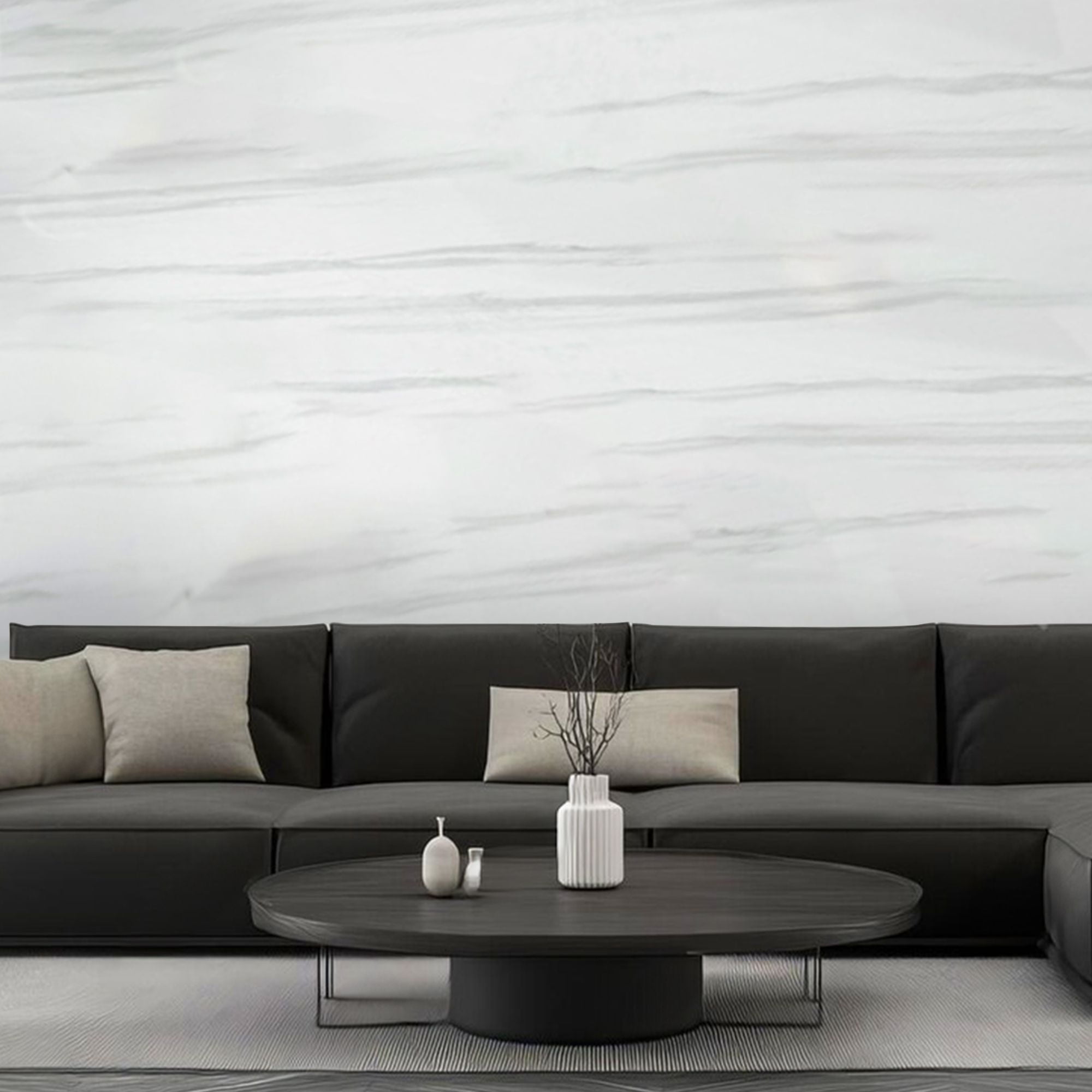 Brochao 15.7x118"Marble Peel and Stick Wallpaper Living Room Bathroom Contact Paper Thick Removable Kitchen Wall Paper for Old Furniture